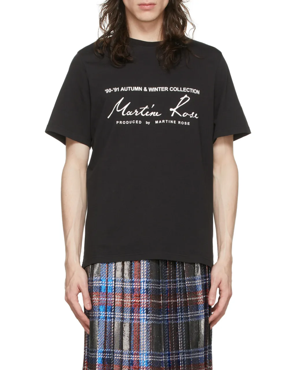 Martine Rose Logo Printed Crewneck T-Shirt