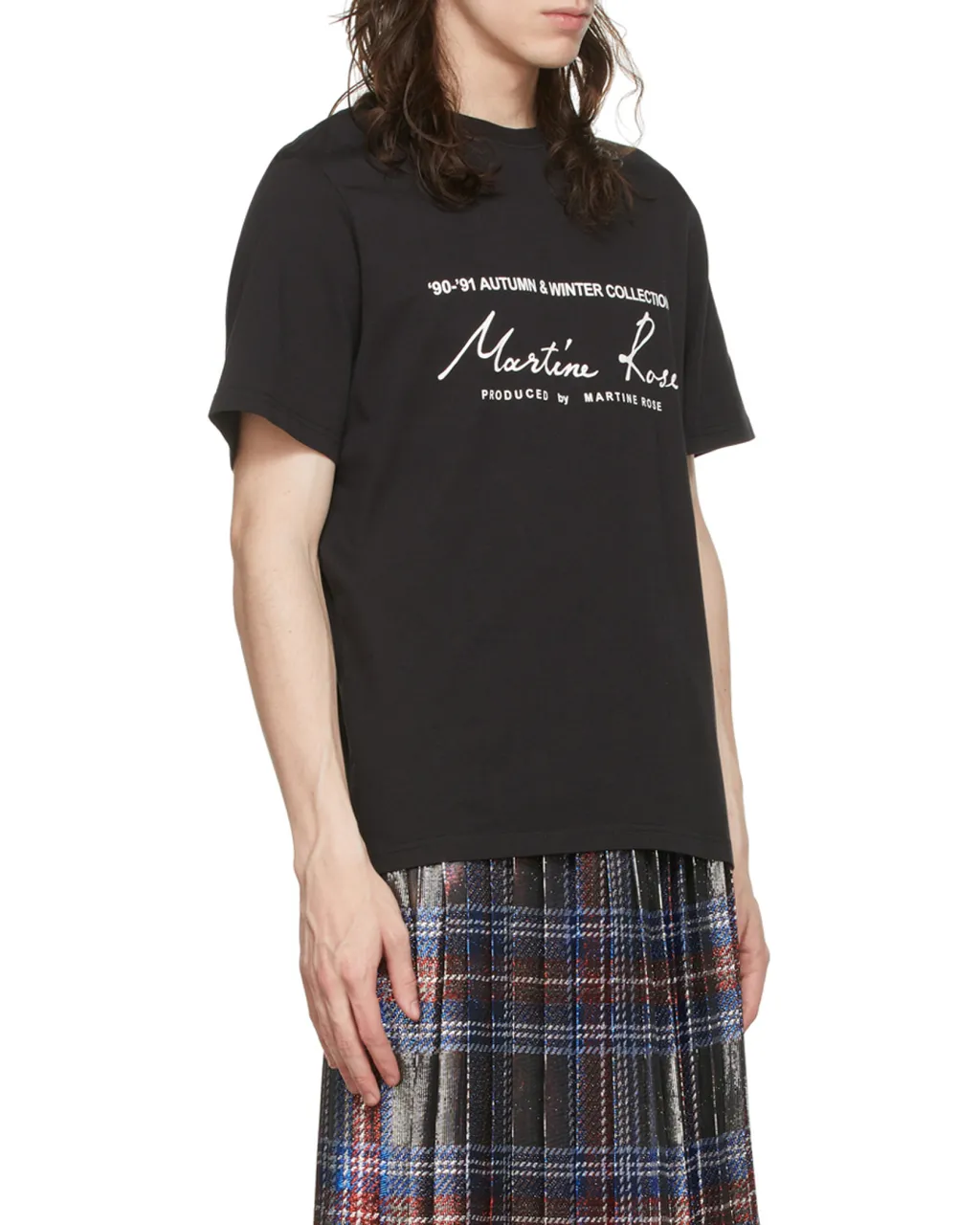 Martine Rose Logo Printed Crewneck T-Shirt