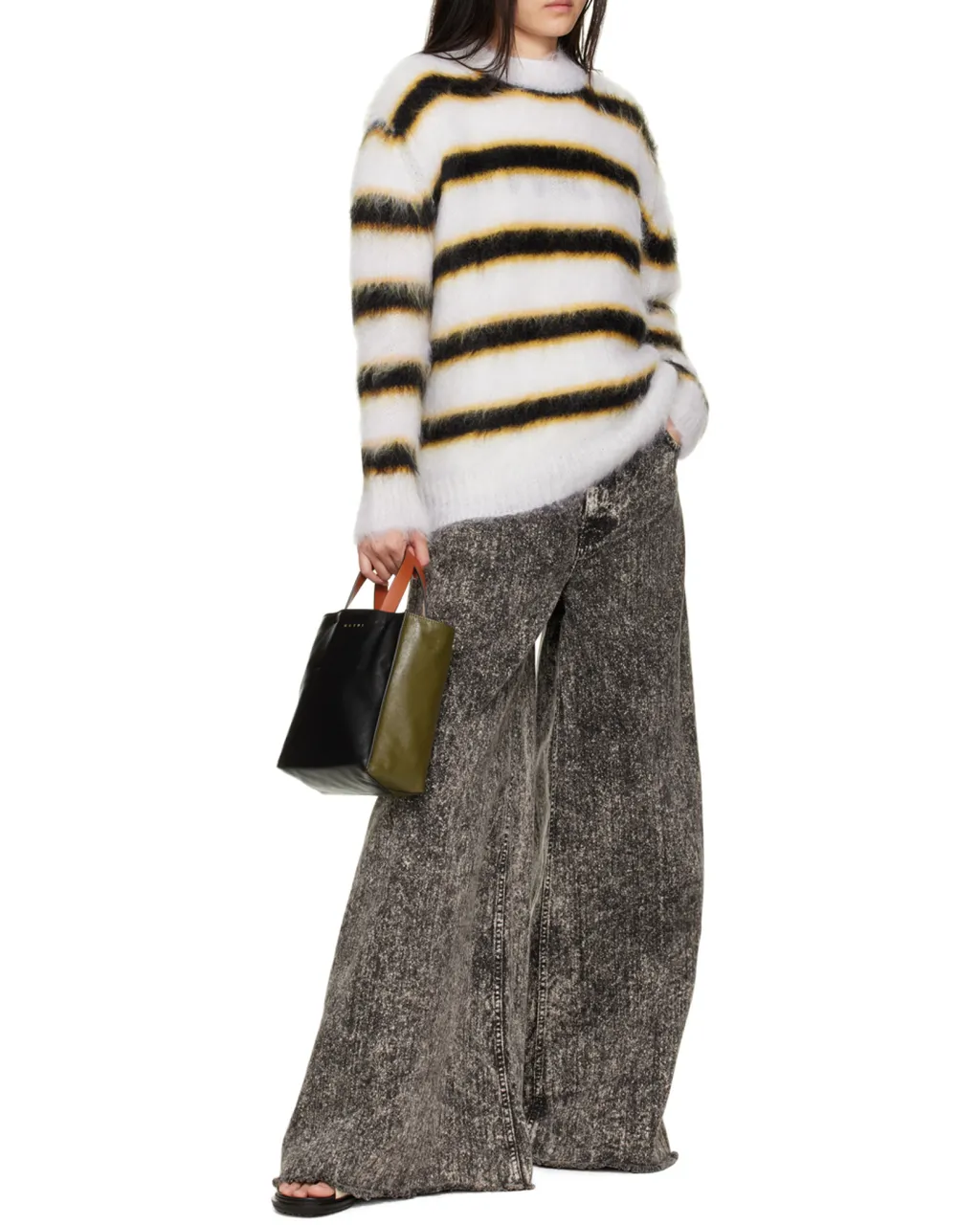 Marni Museo Two-Toned Tote Bag
