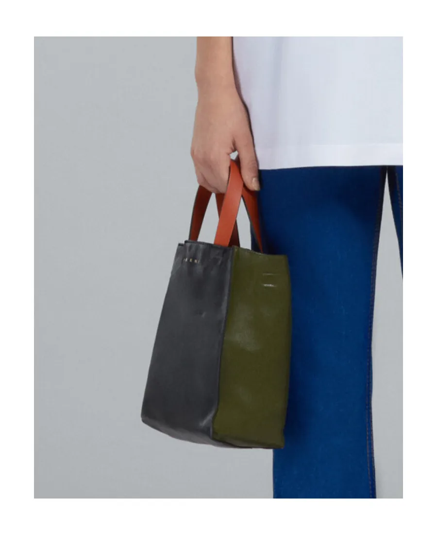 Marni Museo Two-Toned Tote Bag