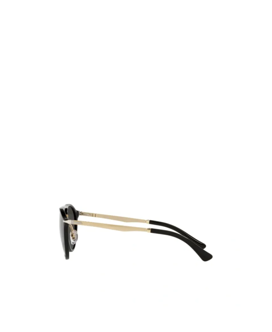 Persol Round Frame Double-Bridge Sunglasses