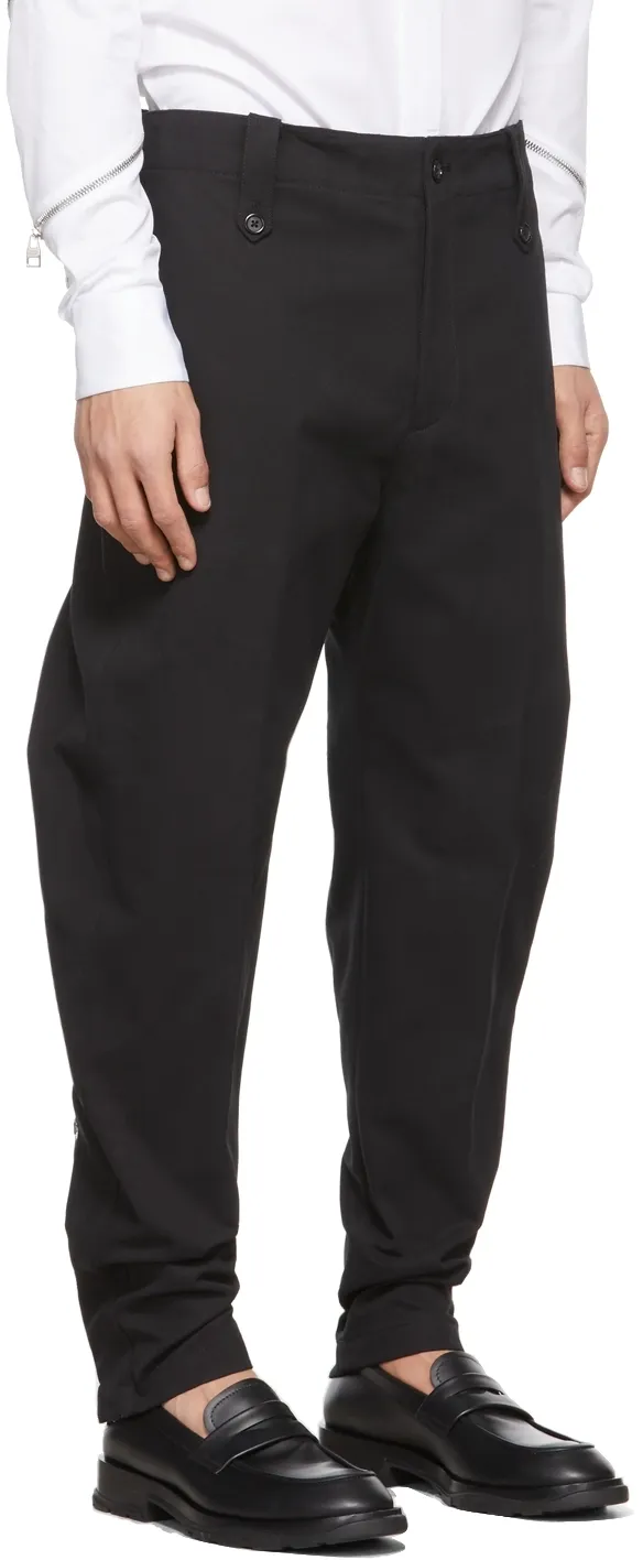 Alexander Mcqueen Tailored Zipped Trousers