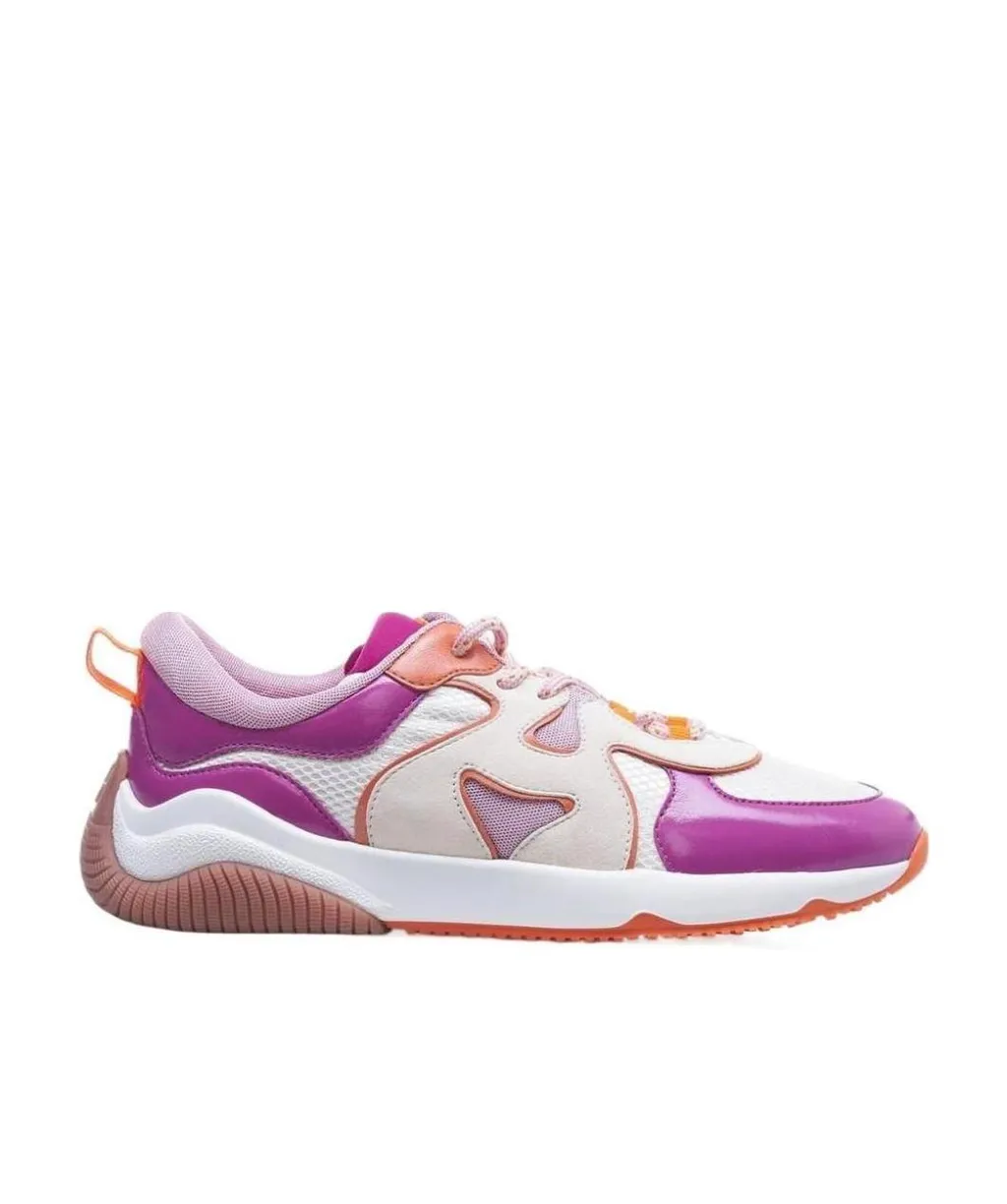 Logo-Lacing Casual Sneakers