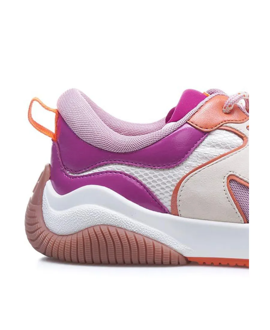 Logo-Lacing Casual Sneakers