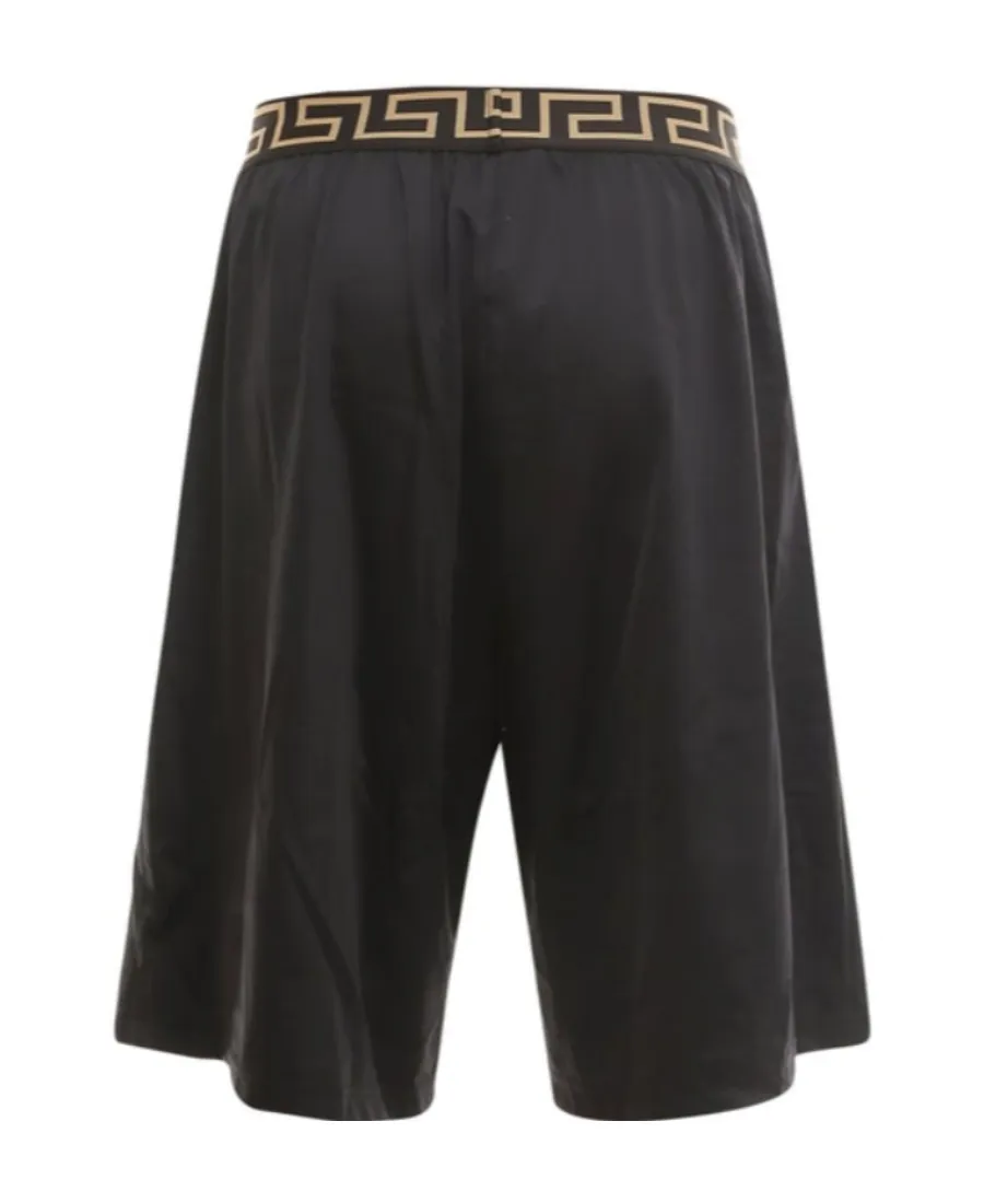 Versace La Greca Waistband Bermuda Shorts