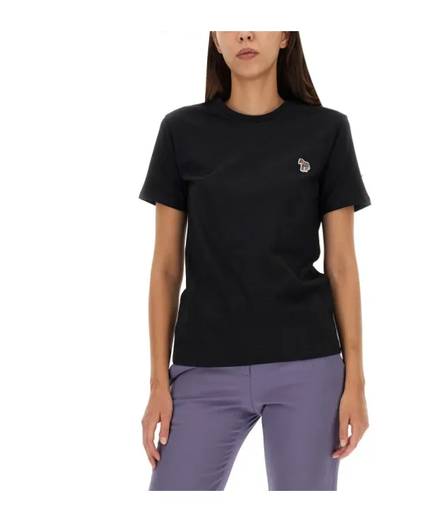 Ps Paul Smith Zebra Patch Crewneck T-Shirt