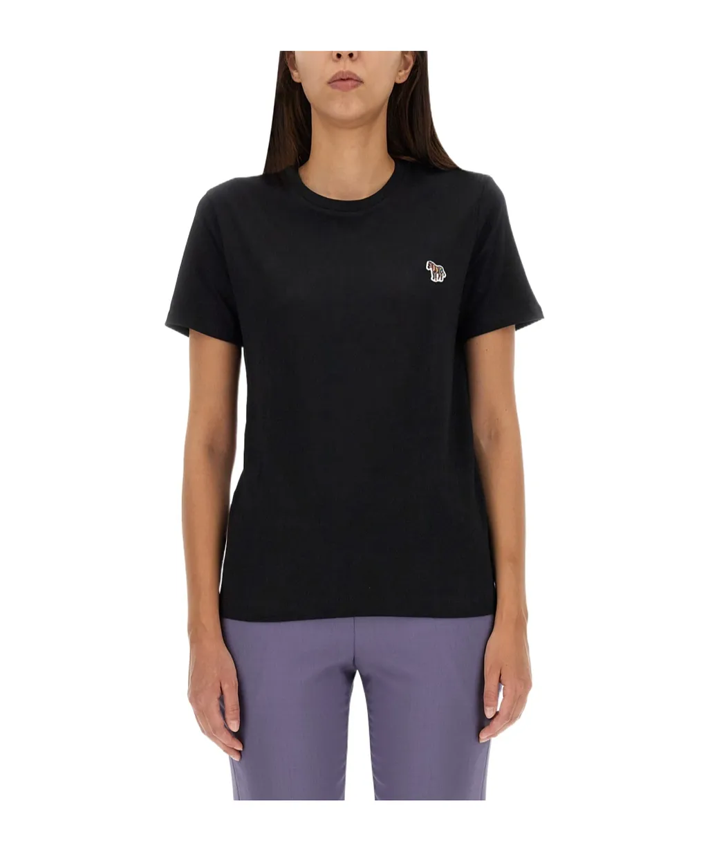 Ps Paul Smith Zebra Patch Crewneck T-Shirt