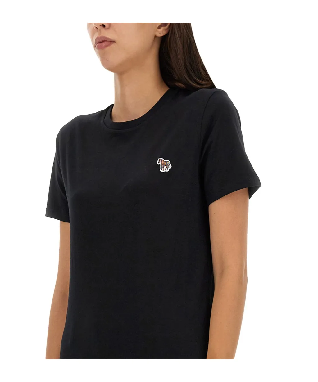 Ps Paul Smith Zebra Patch Crewneck T-Shirt