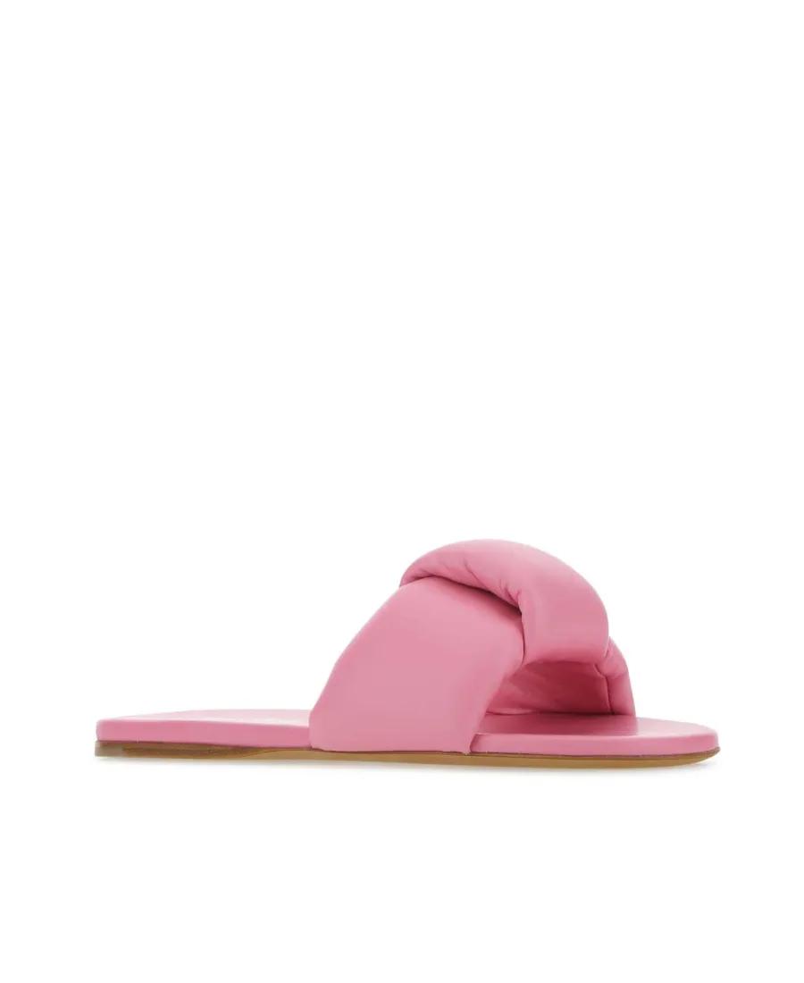 Miu Miu Padded Slip-On Sandals