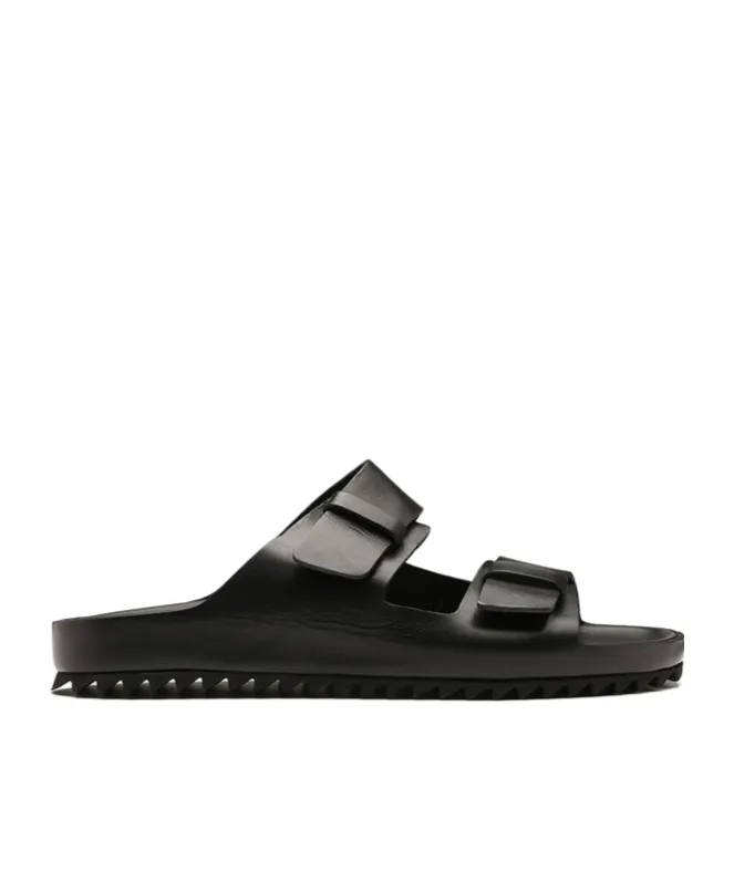 Double Strap Flat Sandals