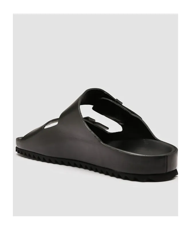 Double Strap Flat Sandals