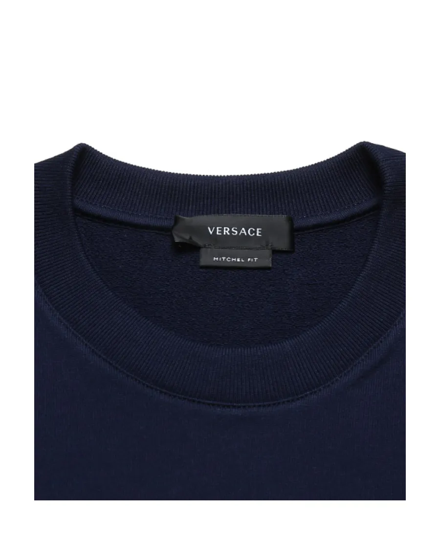 Logo-Print Crew Neck Jumper