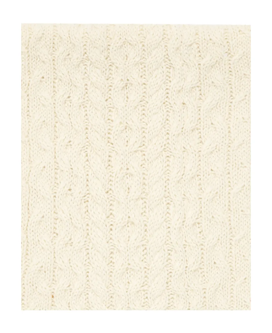 Cashmere Geometric Jacquard Scarf