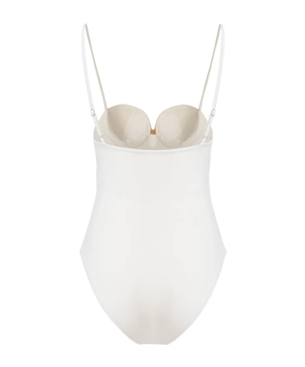 Magda Butrym Retro Bustier Swimsuit