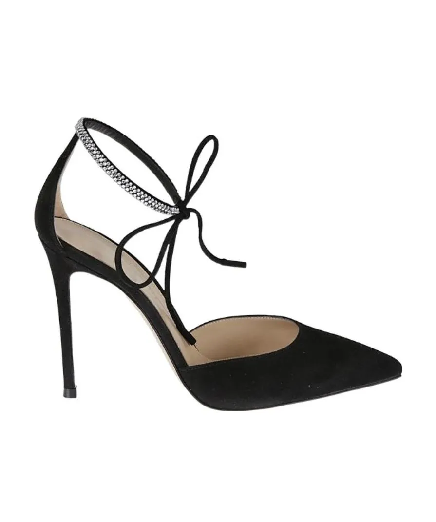 Lace-Up High Heels