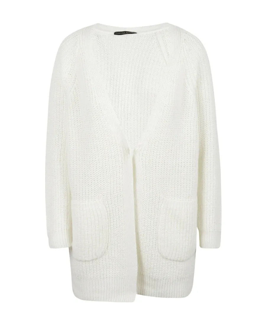 Fabiana Filippi Oversized Knitted Buttoned Cardigan
