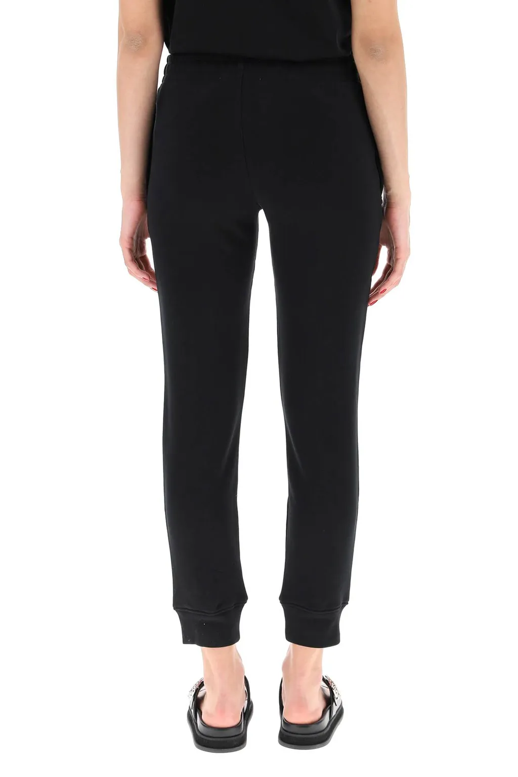 Crystal-Embellished Track Pants