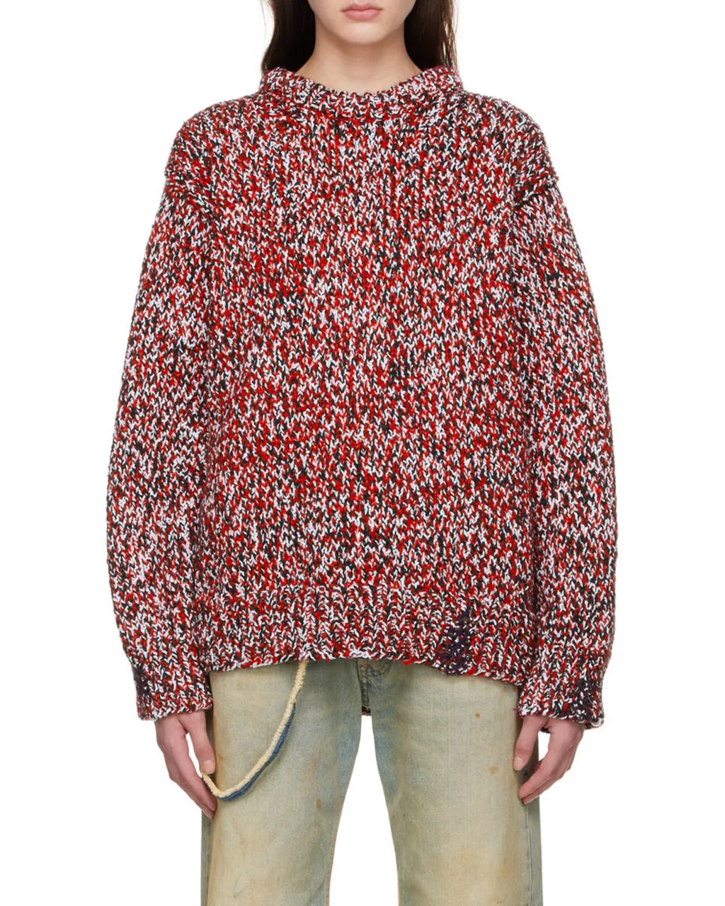 Mouliné Crewneck Sweater