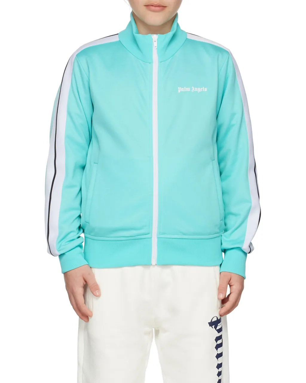 Logo-Print Zipped Jacket