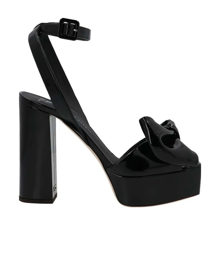 Bow-Detail 70Mm Platform Sandals