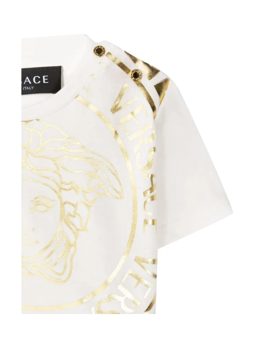Medusa-Print Cotton T-Shirt