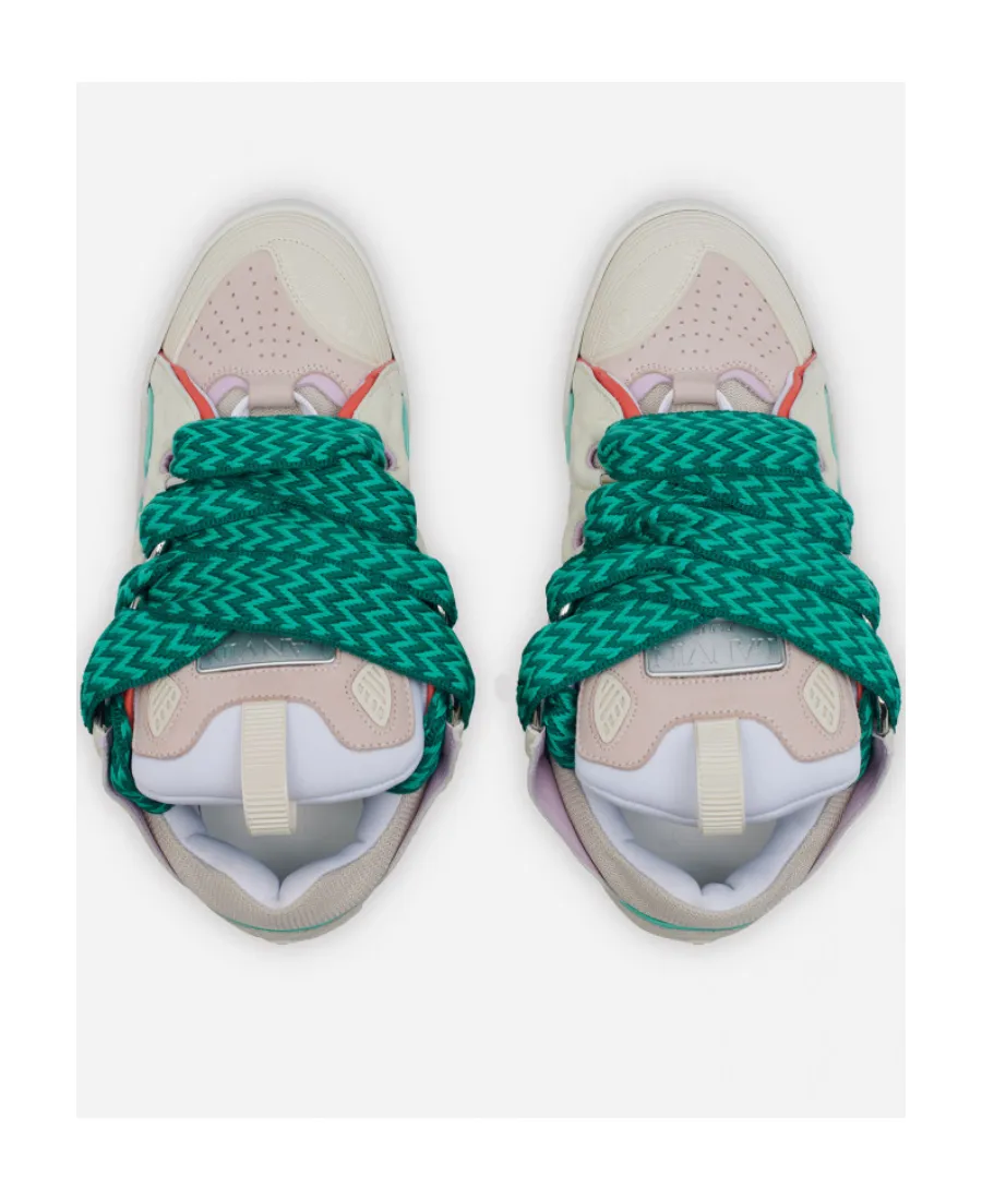 Curb Lace-Up Sneakers