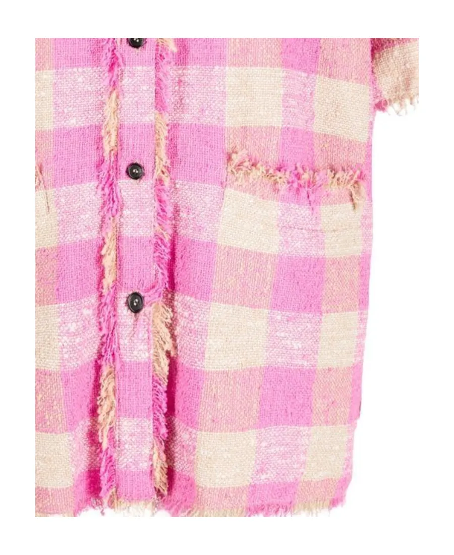 Msgm Checked Short-Sleeved Shirt