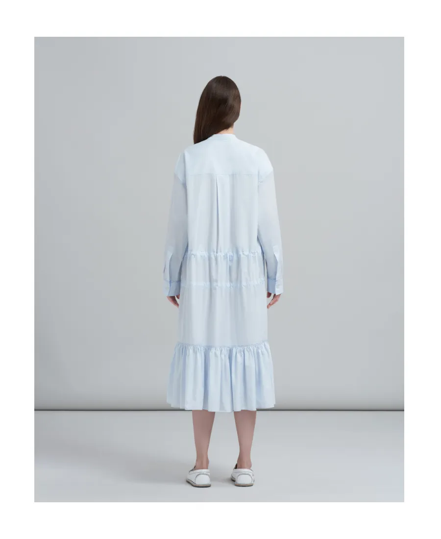 Marni Chemisier Drawstring Waist Dress
