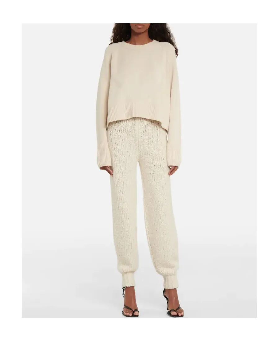 Rib Knitted Trousers