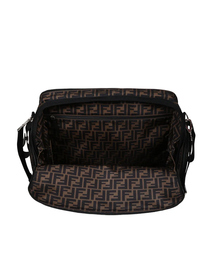 Fendi Kids Ff Logo Zip-Up Changing Bag