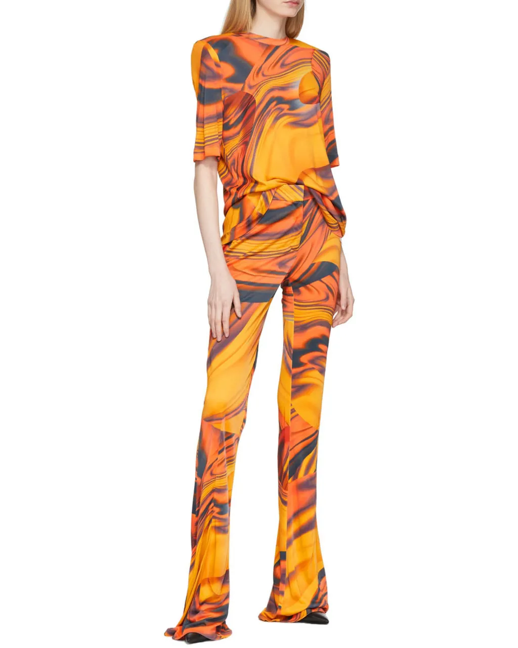 Bella Abstract-Print T-Shirt