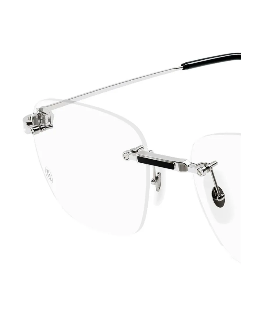 Cartier Rimless Square Glasses