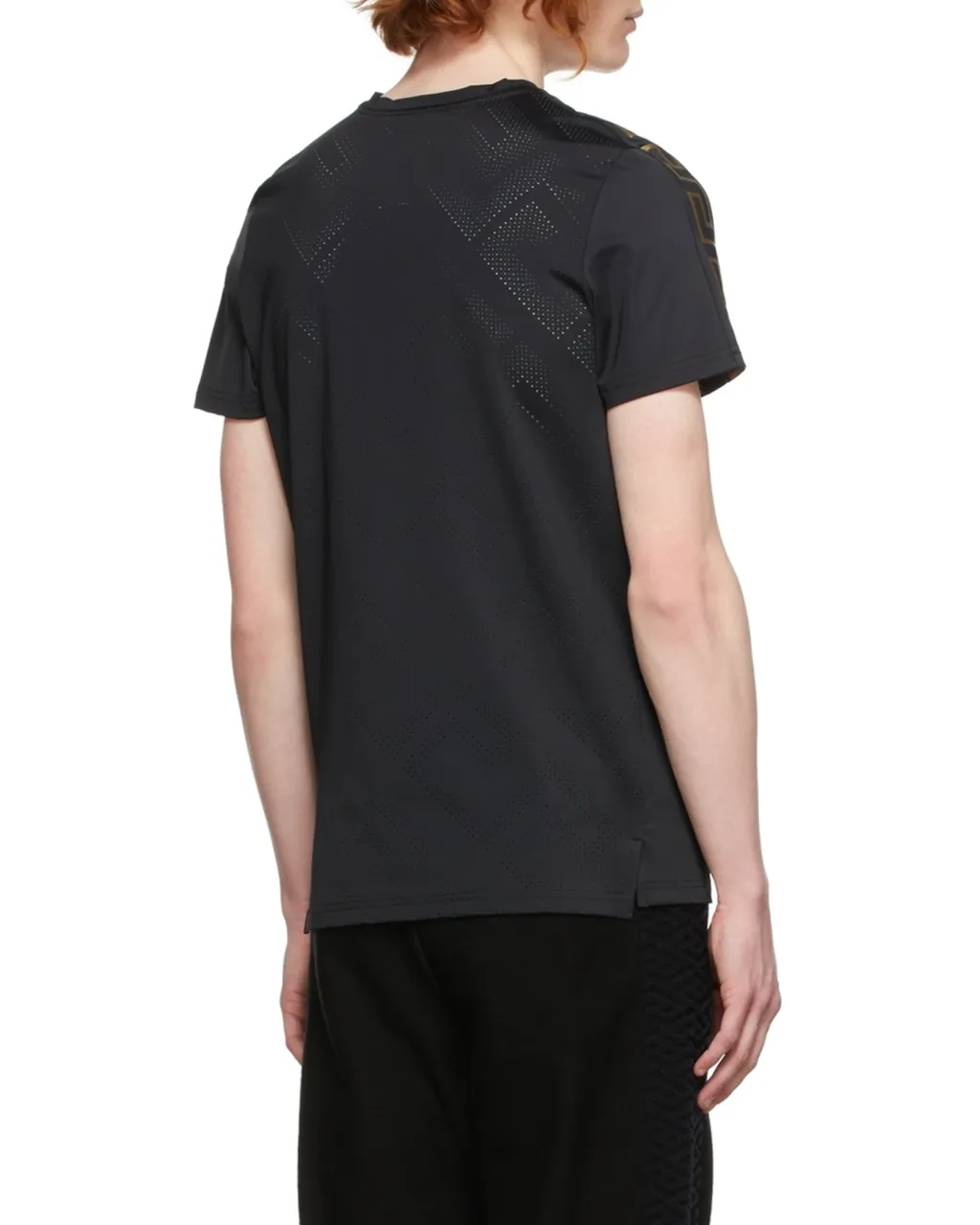 La Greca-Print Short-Sleeve T-Shirt