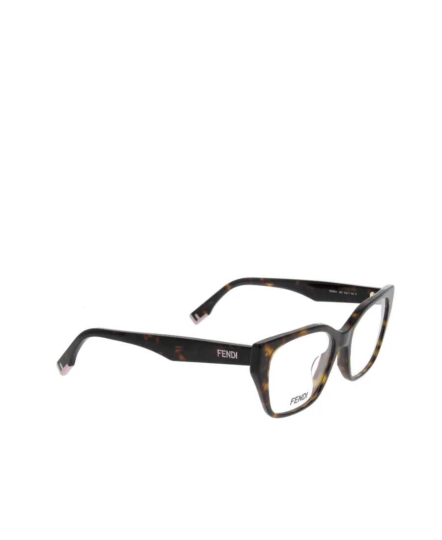 Fendi Eyewear Butterfly Frame Glasses