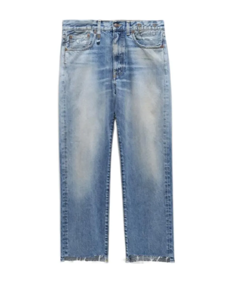 Retro Fengshui Washed Jeans