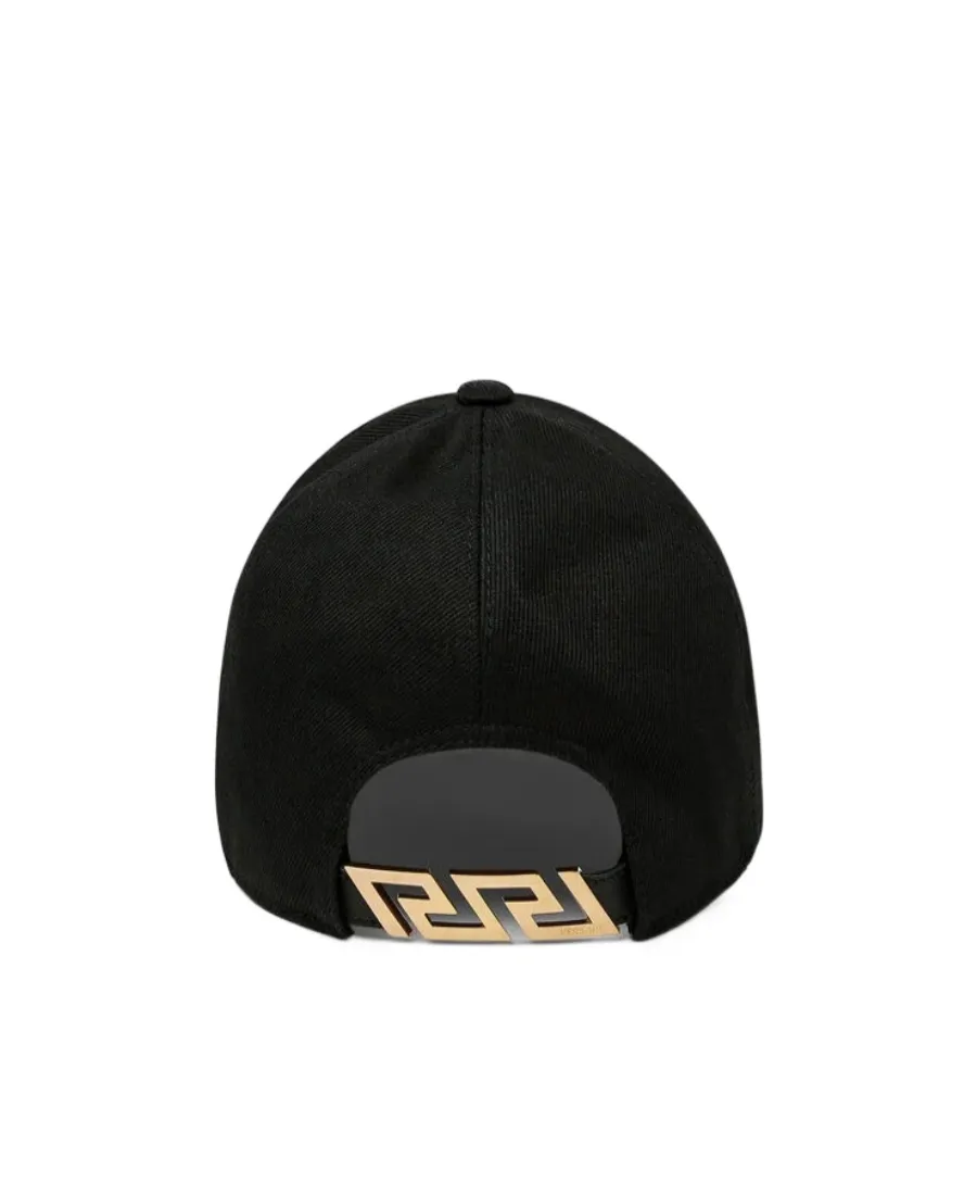 Versace Logo Embroidered Baseball Cap