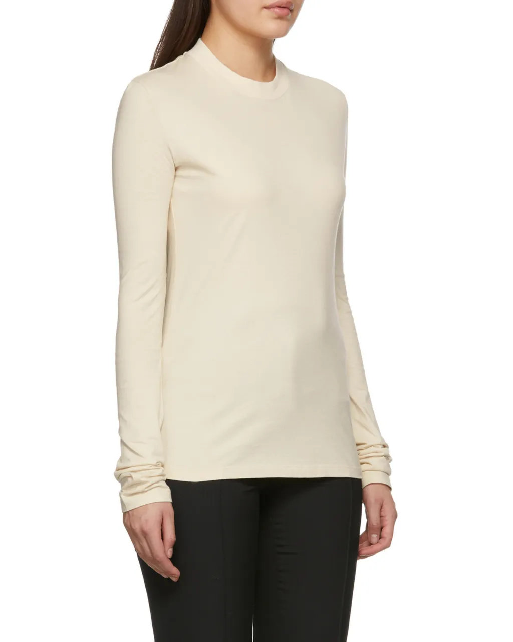 Diag-Print Long-Sleeve T-Shirt