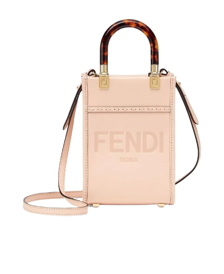 Pale Pink Leather Mini Bag