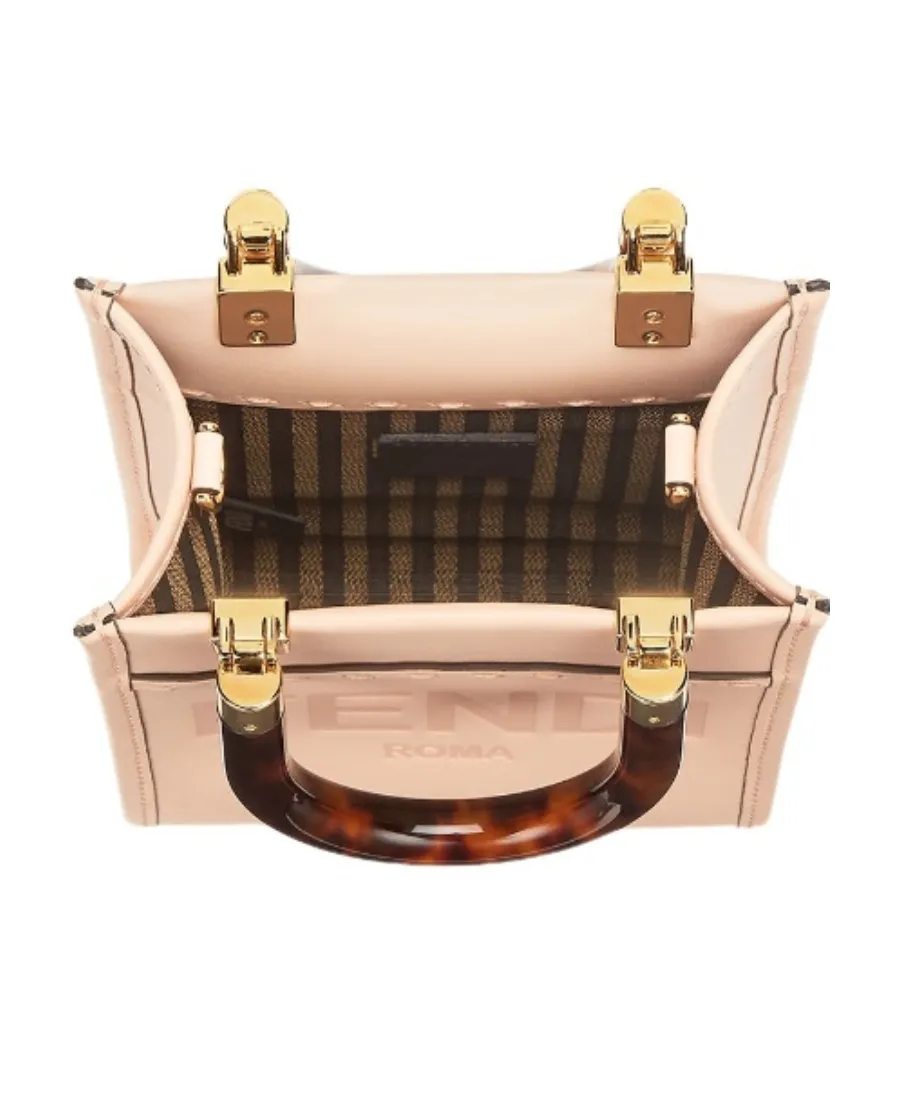 Pale Pink Leather Mini Bag