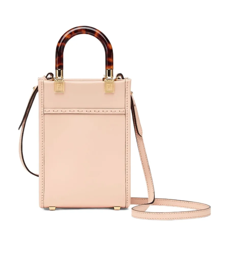 Pale Pink Leather Mini Bag
