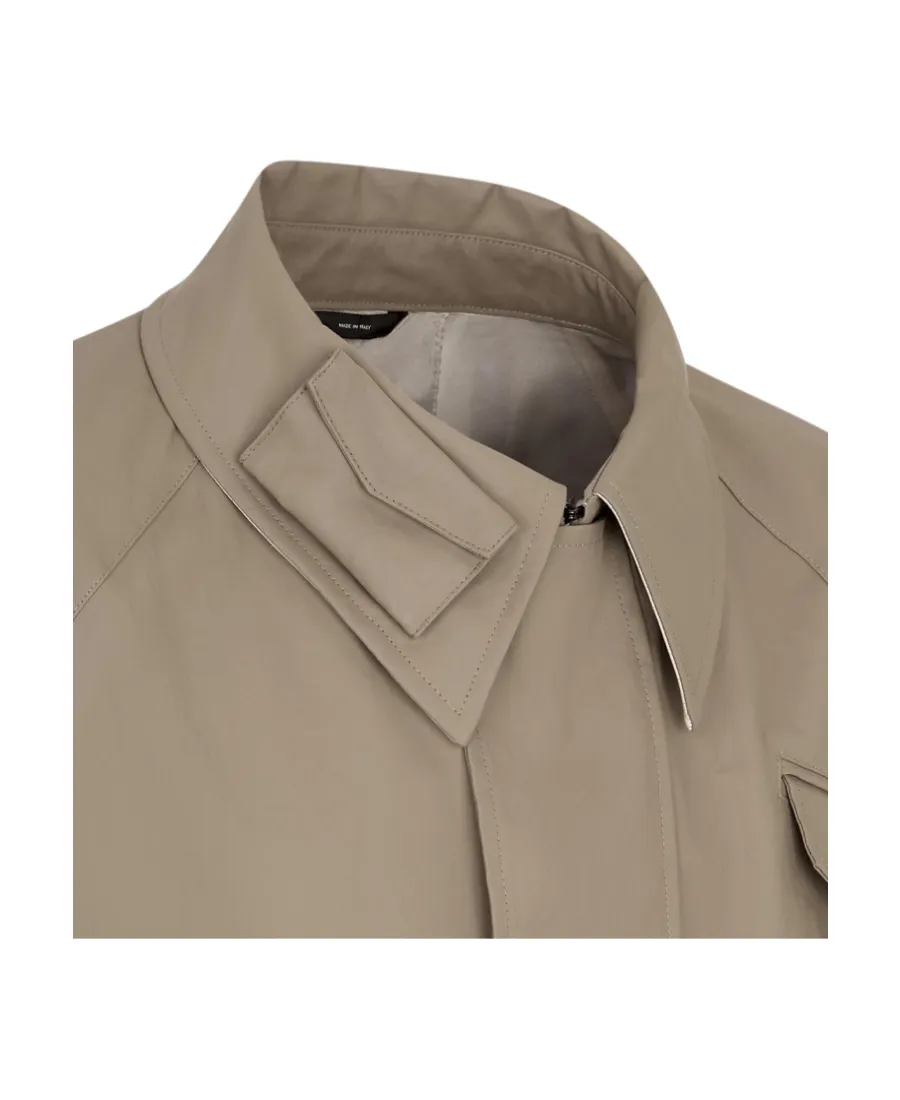 Fendi Asymmetric Hem Cropped Jacket