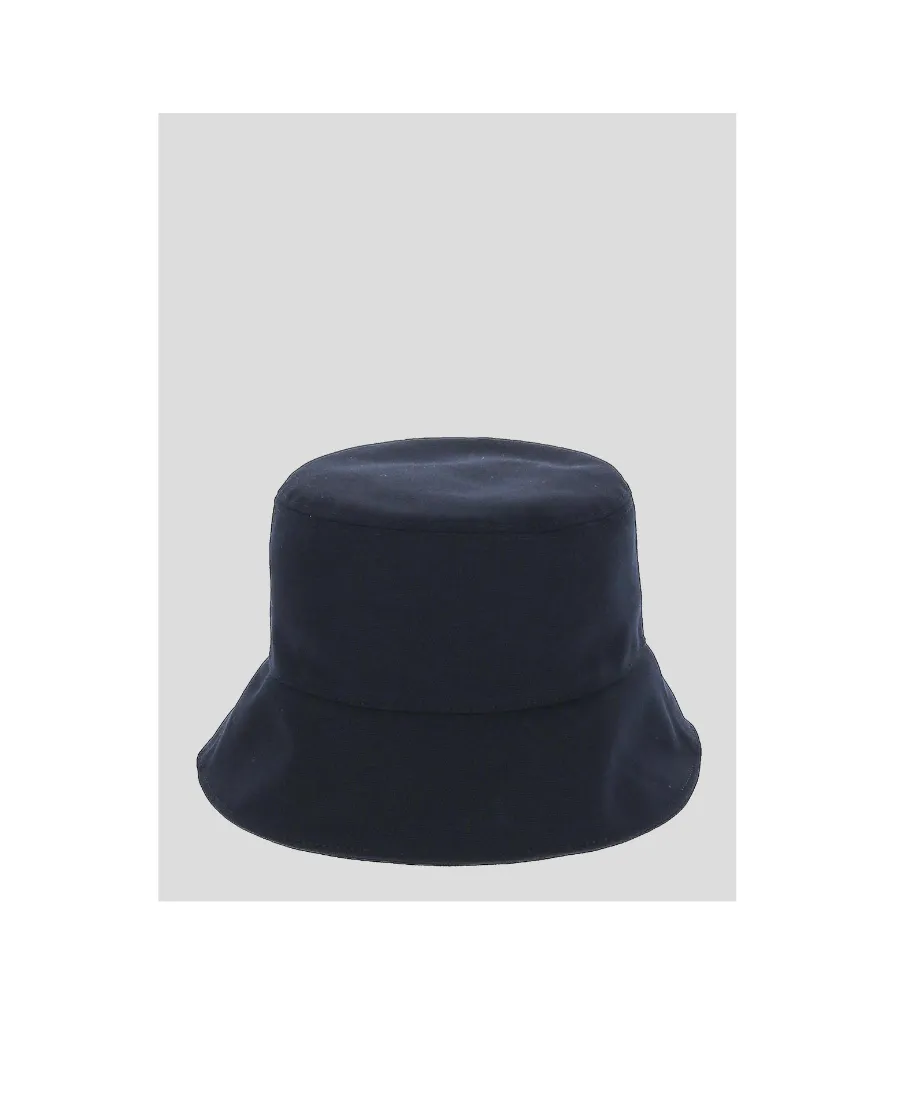 Fendi Roma Logo Patch Bucket Hat