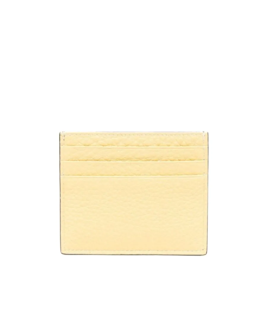 Two-Tone Leather Card Holder
