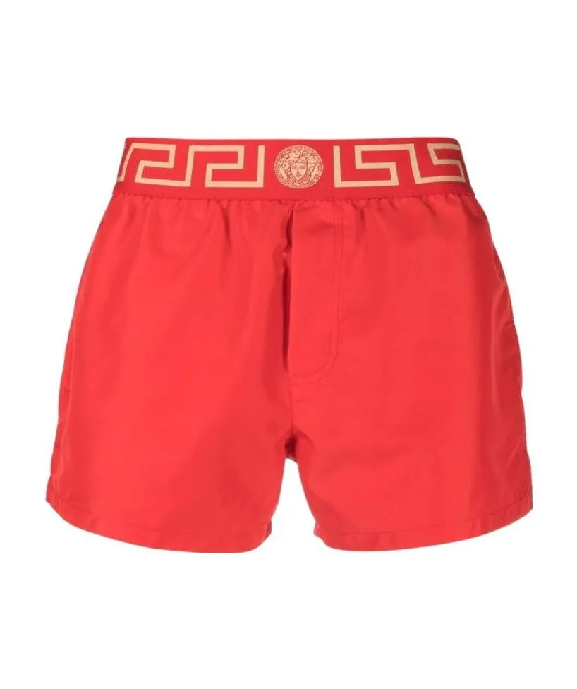 Greca Logo Swim Shorts