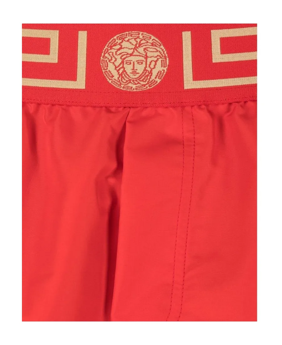Greca Logo Swim Shorts