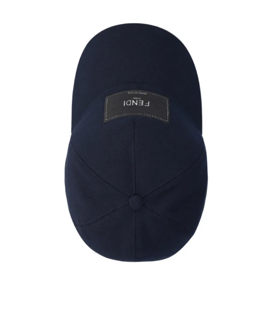 Fendi Logo Patch Baseball Cap