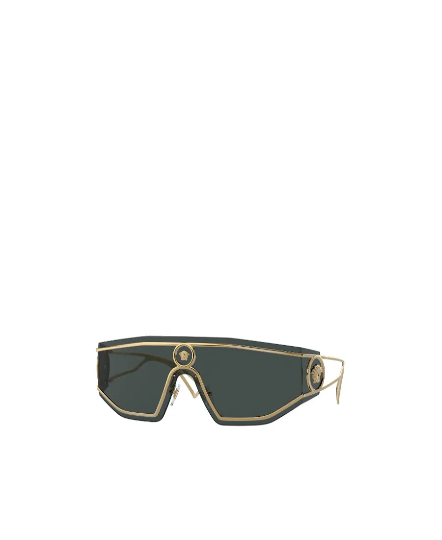 Versace Eyewear Medusa Embellished Sunglasses