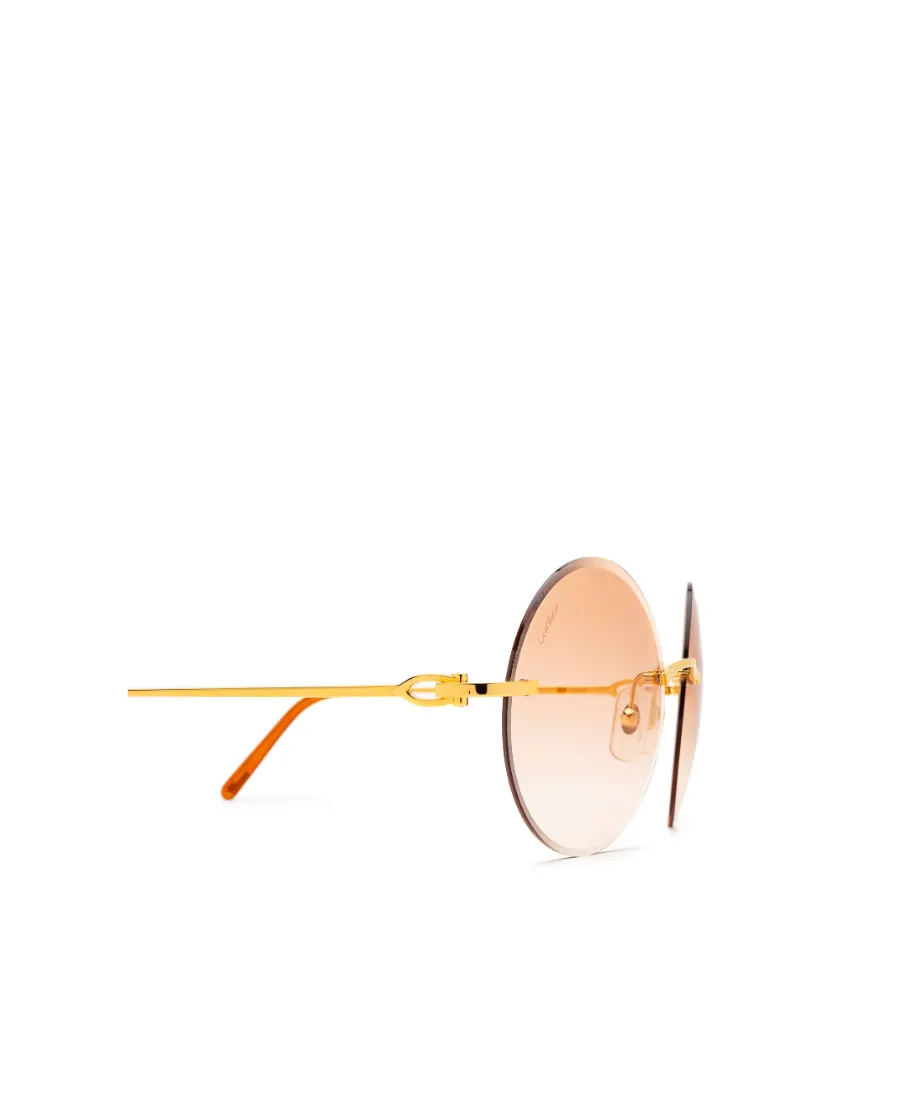Cartier Oval-Frame Sunglasses