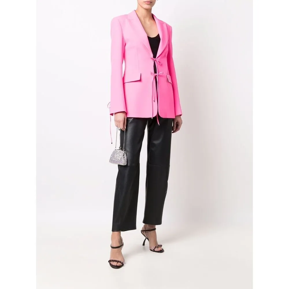Blumarine Tie Detailed Jackets