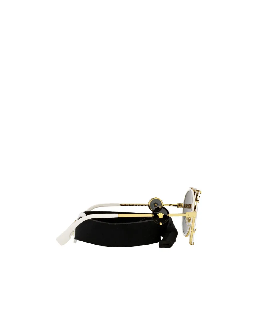 Versace Eyewear Aviator Frame Sunglasses
